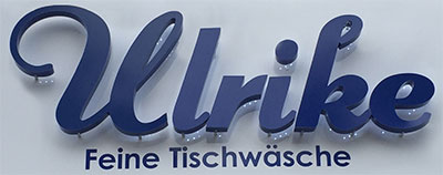 Leuchtender Schriftzug Lauperath Leuchtendes 3D-Logo Lauperath Lichtwerbung Lauperath Leuchtreklame Lauperath