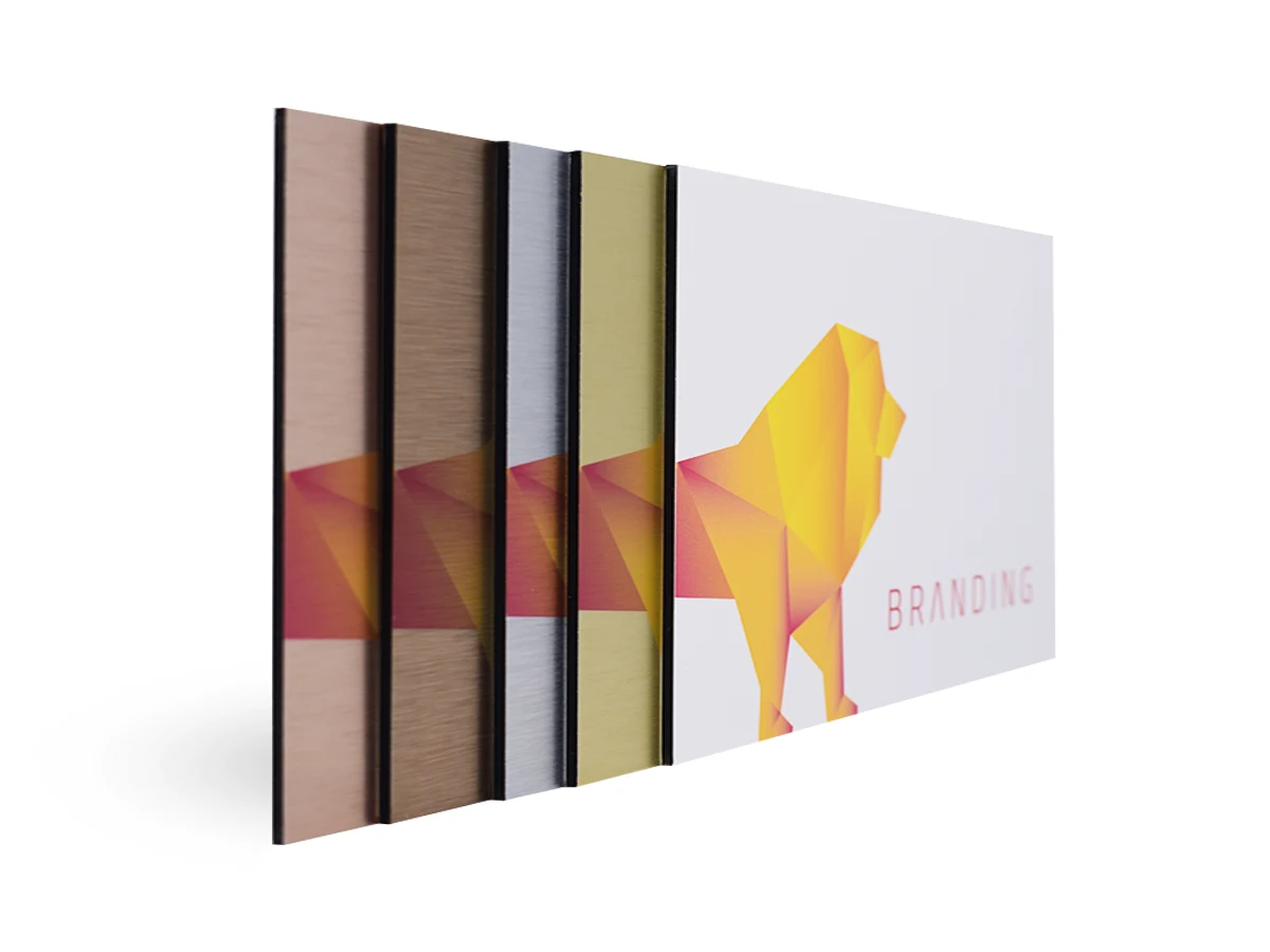 Aludibond-Platte vom Hersteller Aub