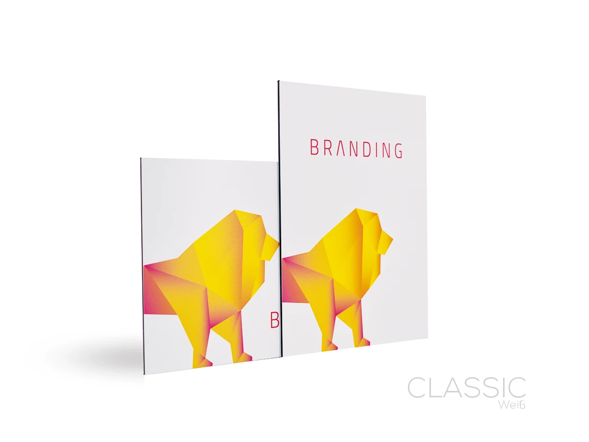 Guenstiger Druck fuer Werbeschild aus Aluminiumdibond Bad Doberan